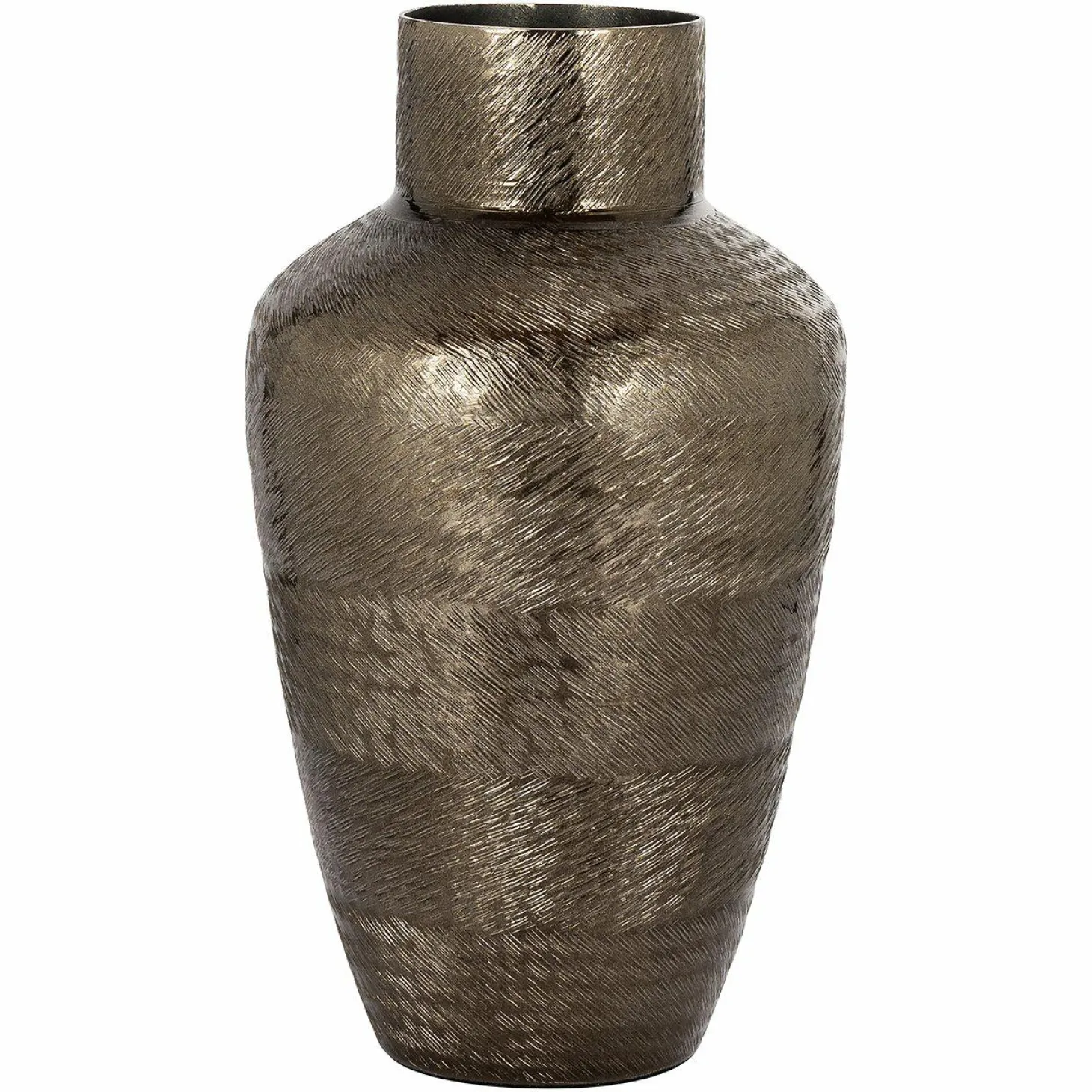 Vaas Joah 29cm hoog kleur Rookzwart - Loft24.nl