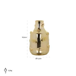 Vaas Kisses Resin kleur Goud - Loft24.nl