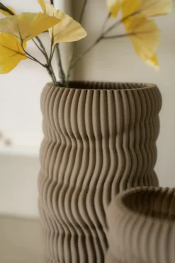 Vaas Mae 3D geprint Keramiek - 30 cm - Loft24.nl