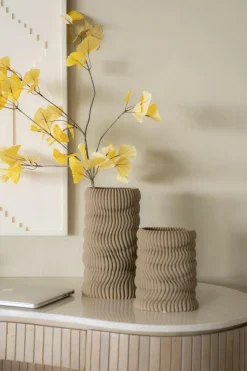 Vaas Mae 3D geprint Keramiek - 30 cm - Loft24.nl