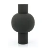 Vaas Ola Zwart Groot 43 cm (showroom model) - Loft24.nl