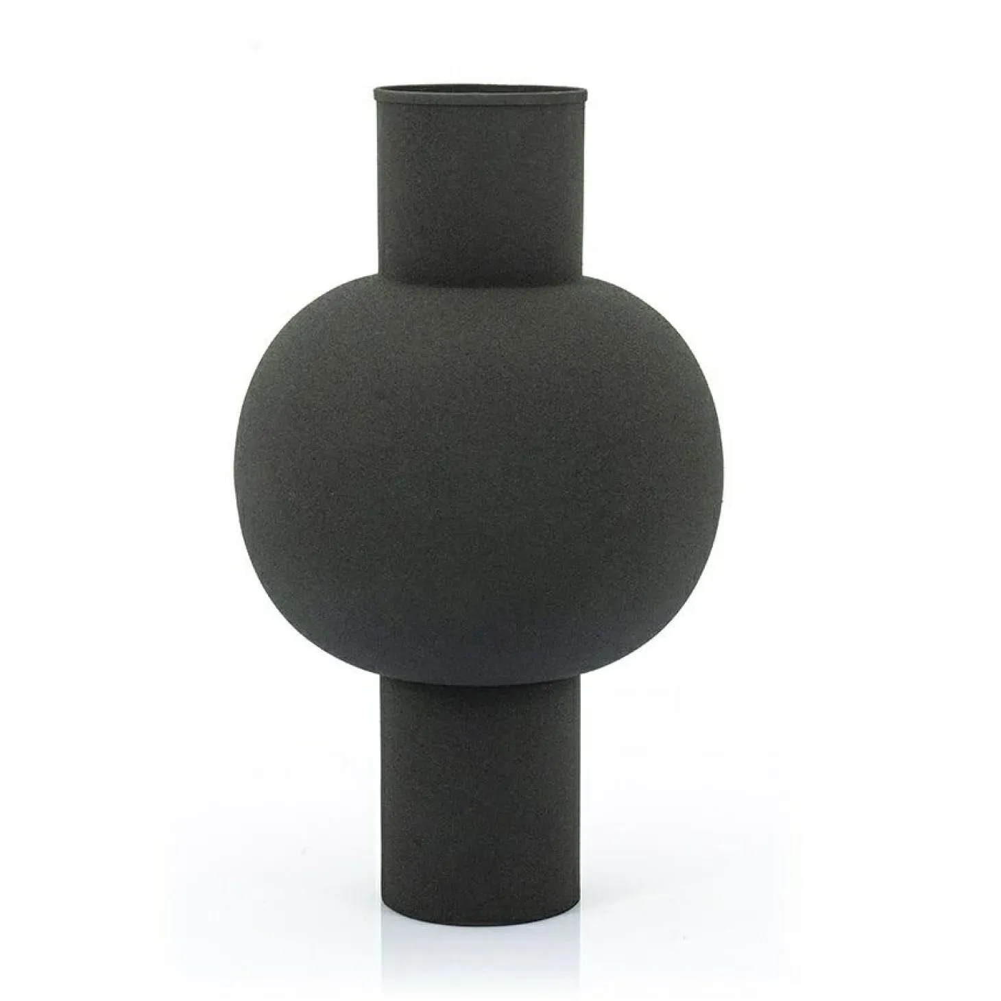 Vaas Ola Zwart Groot 43 cm (showroom model) - Loft24.nl