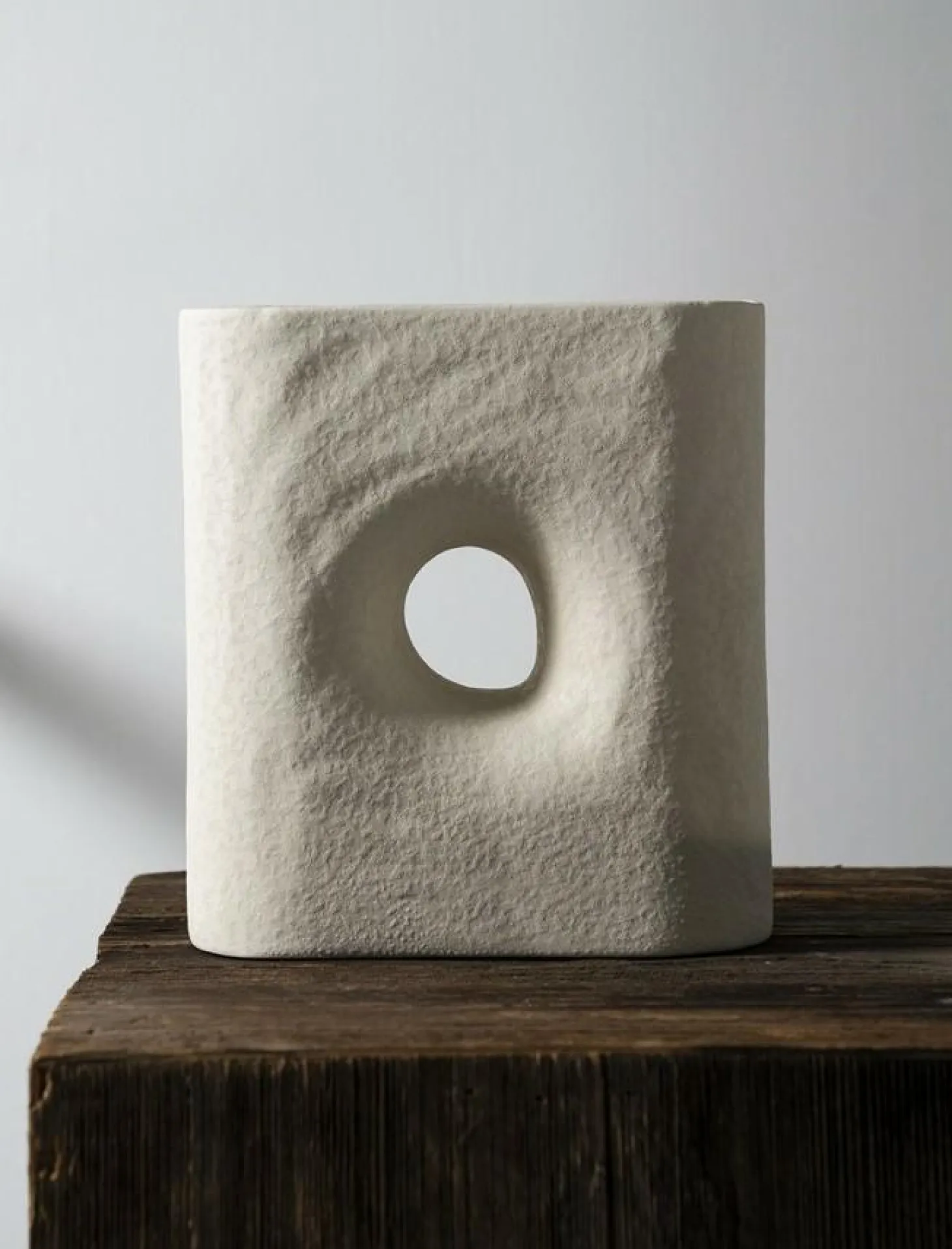 Vaas Reika 23 cm Wit (showroom model) - Loft24.nl