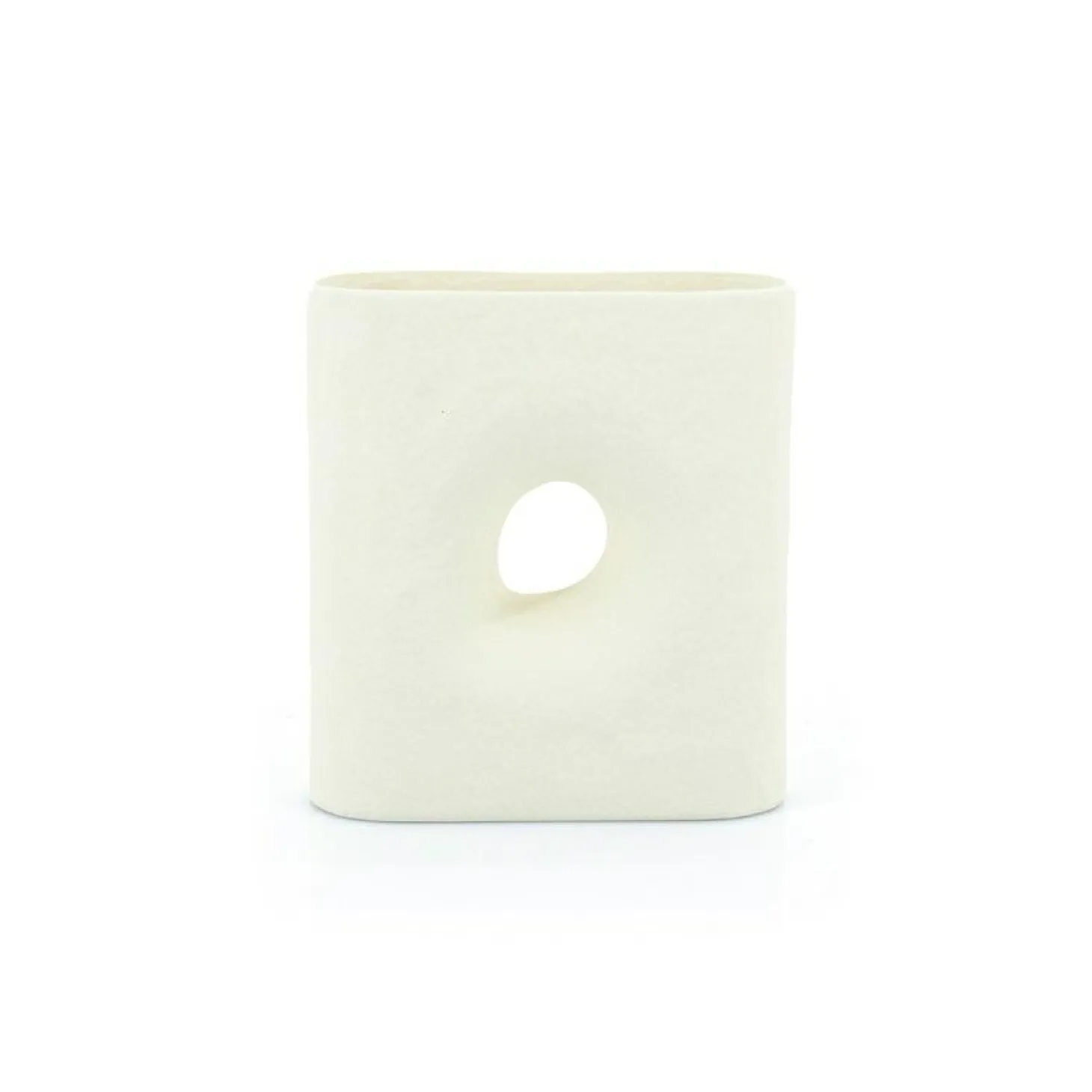 Vaas Reika 23 cm Wit (showroom model) - Loft24.nl