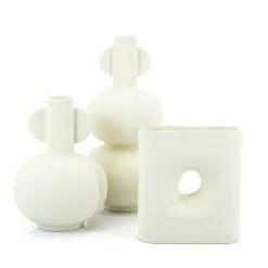 Vaas Reika 23 cm Wit (showroom model) - Loft24.nl