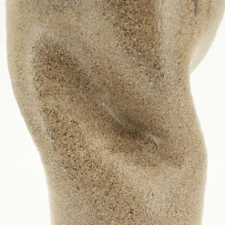 Vaas Songa Aardewerk 36cm hoog - Bruin - Loft24.nl