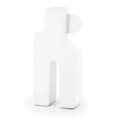 Vaas Tribe groot Wit - Loft24.nl