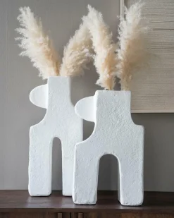 Vaas Tribe groot Wit - Loft24.nl