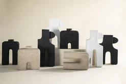 Vaas Tribe groot Wit - Loft24.nl