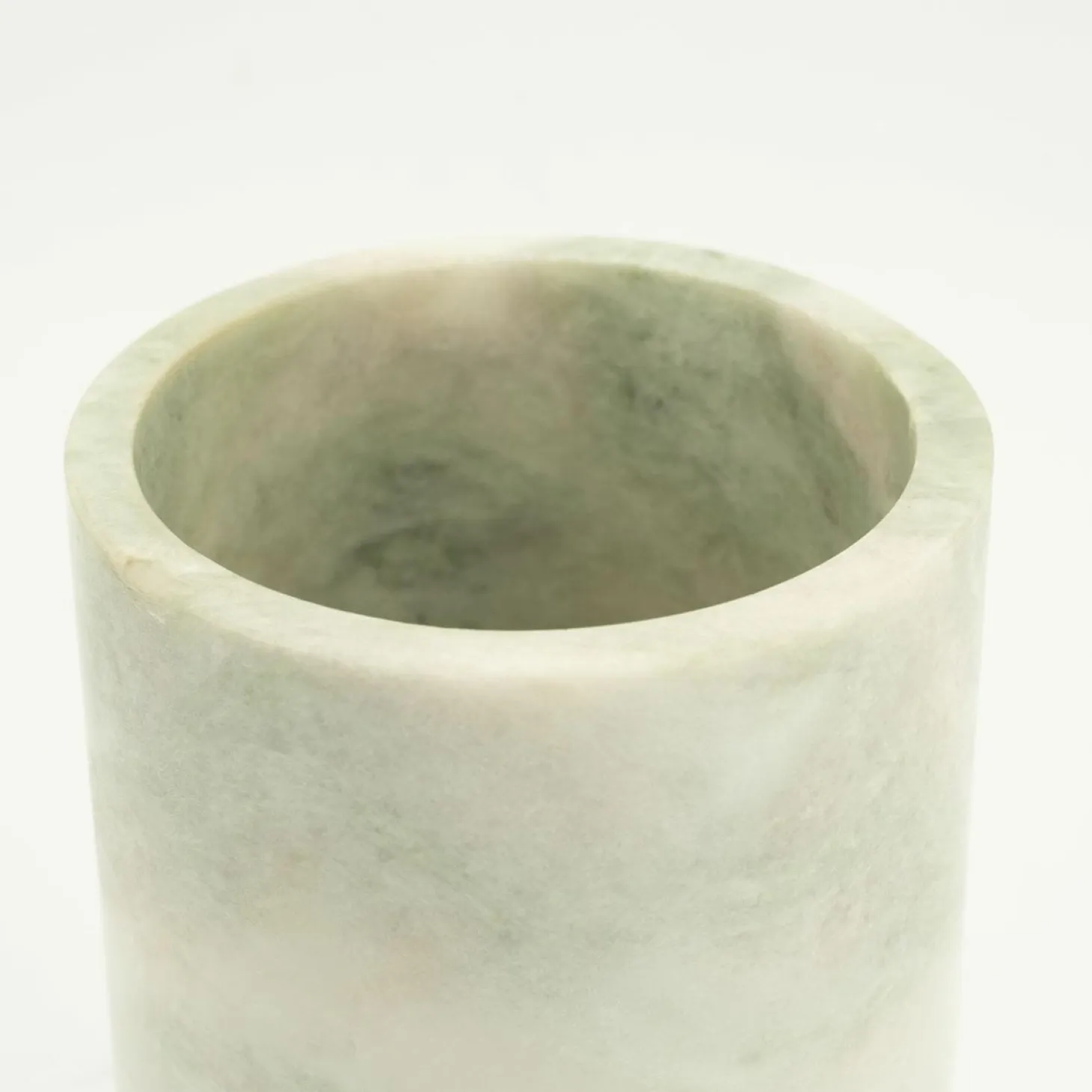 Vaas Verde Marmer 33cm hoog - Loft24.nl