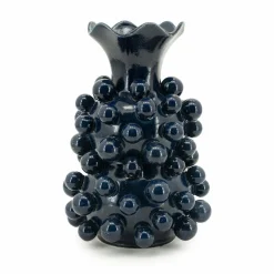 Vaas Viro Geglazuurd aardewerk - Blauw - Loft24.nl