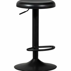 Verstelbare Barkruk Isaac - Zwart - Loft24.nl