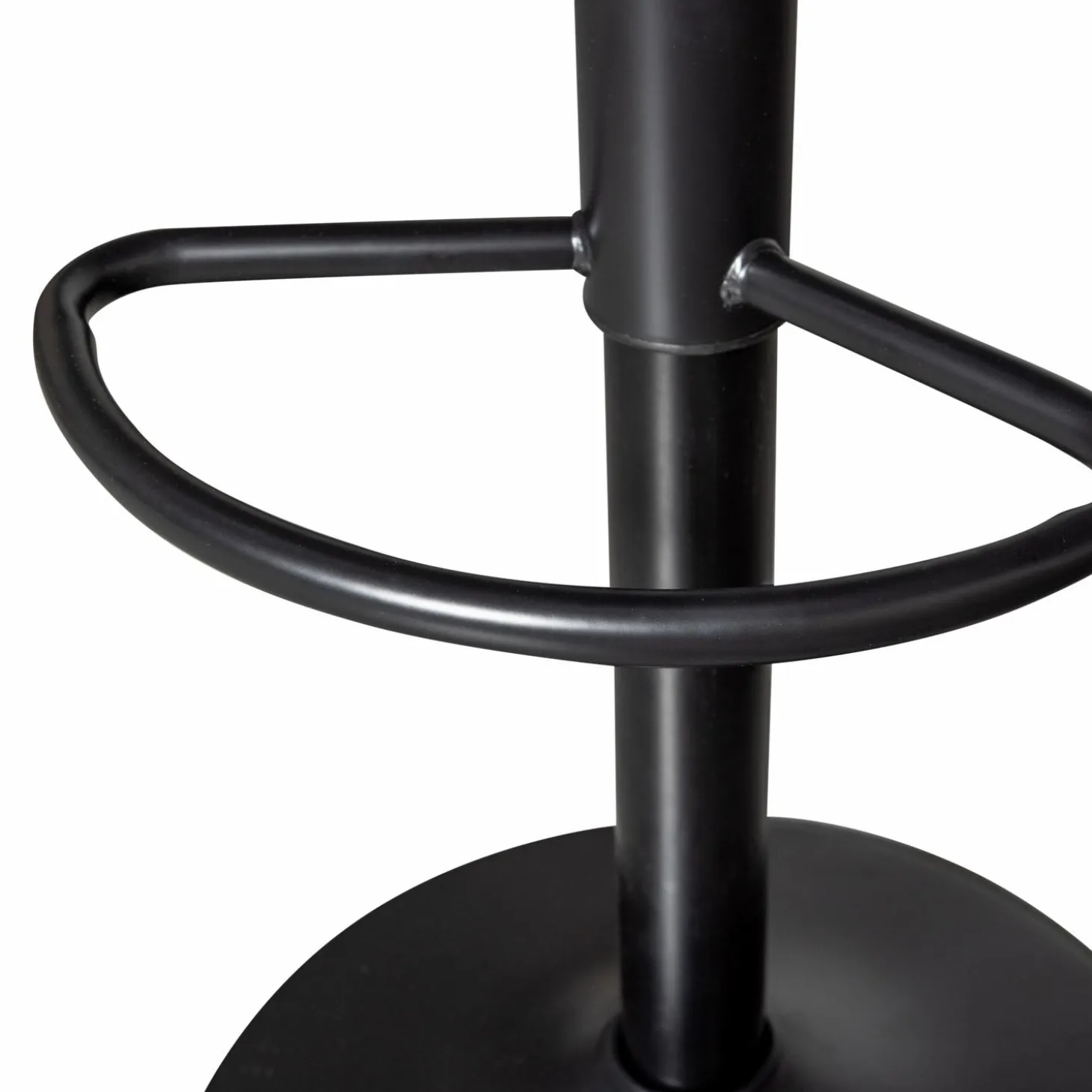 Verstelbare Barkruk Isaac - Zwart - Loft24.nl