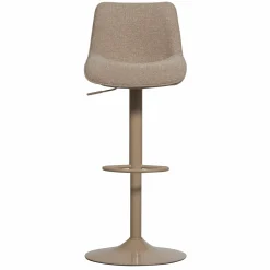 Verstelbare Barkruk Marten Geweven stof - Zand (zithoogte 65-88cm) - Loft24.nl