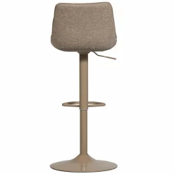 Verstelbare Barkruk Marten Geweven stof - Zand (zithoogte 65-88cm) - Loft24.nl