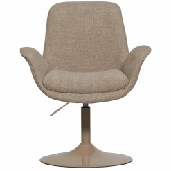 Verstelbare Eetkamerstoel Marten Geweven stof - Zand - Loft24.nl