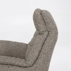 Verstelbare Fauteuil Caleb Met voetenbank - Taupe - Loft24.nl