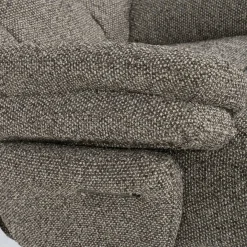 Verstelbare Fauteuil Caleb Met voetenbank - Taupe - Loft24.nl