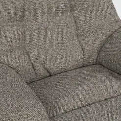 Verstelbare Fauteuil Caleb Met voetenbank - Taupe - Loft24.nl