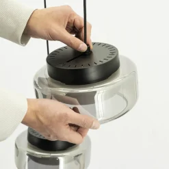 Verstelbare Hanglamp Pivot - 3 lampen - Loft24.nl