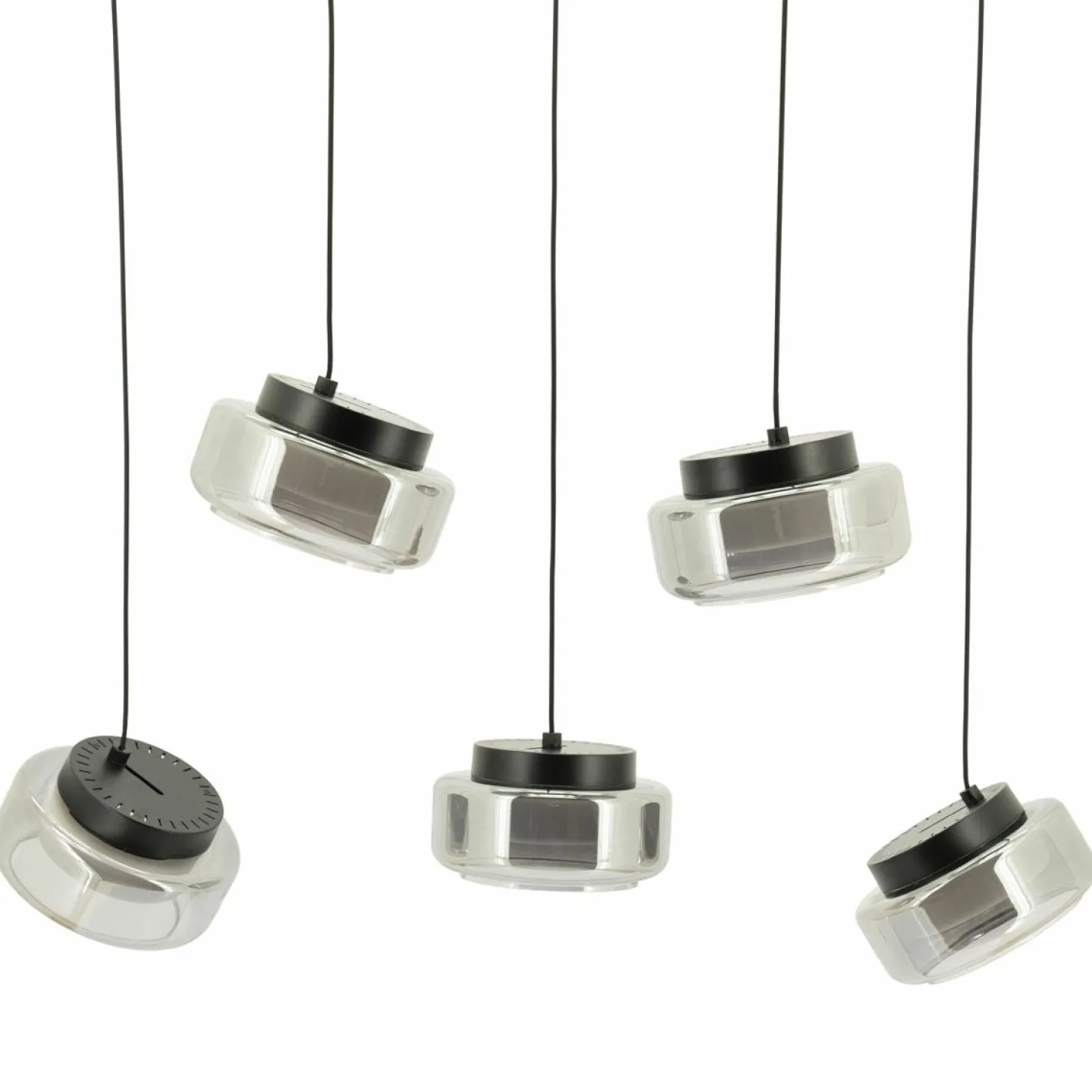 Verstelbare Hanglamp Pivot - 5 Lampen - Loft24.nl