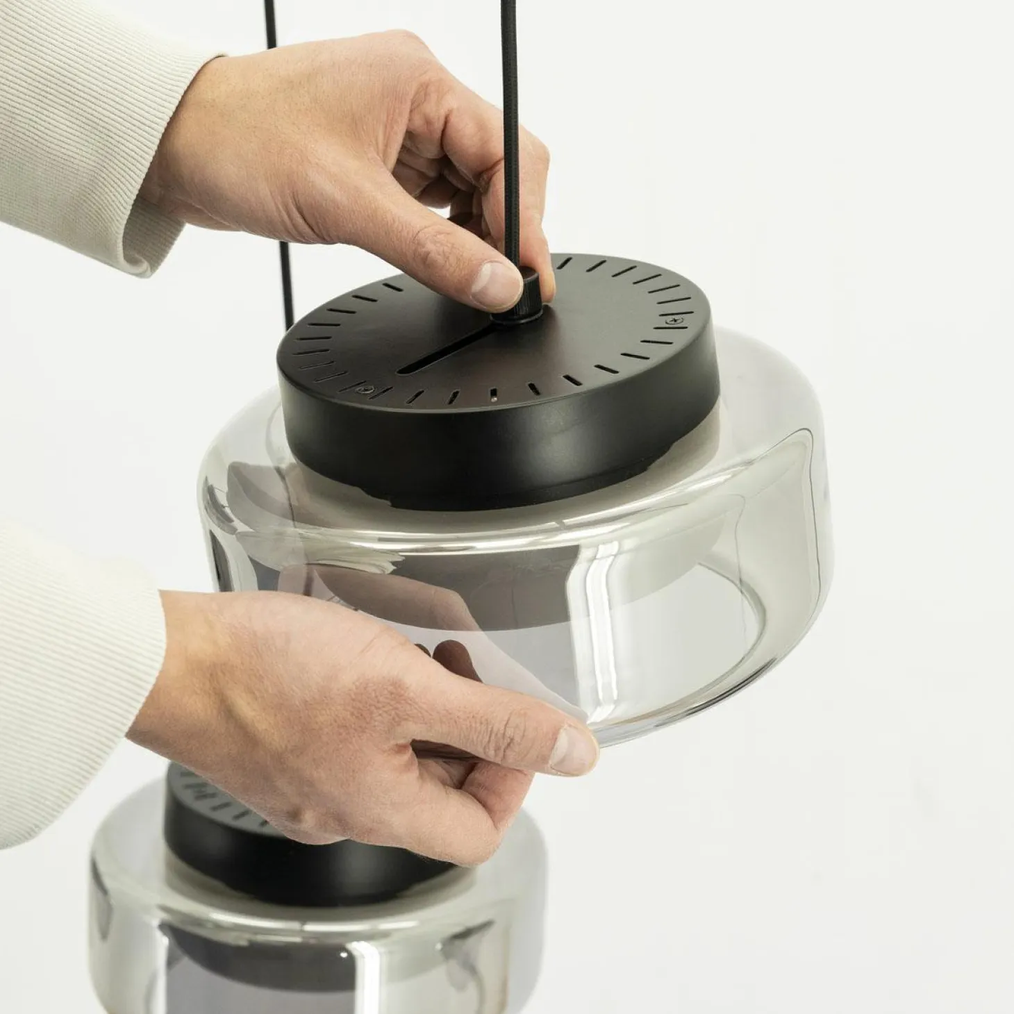 Verstelbare Hanglamp Pivot - 5 Lampen - Loft24.nl