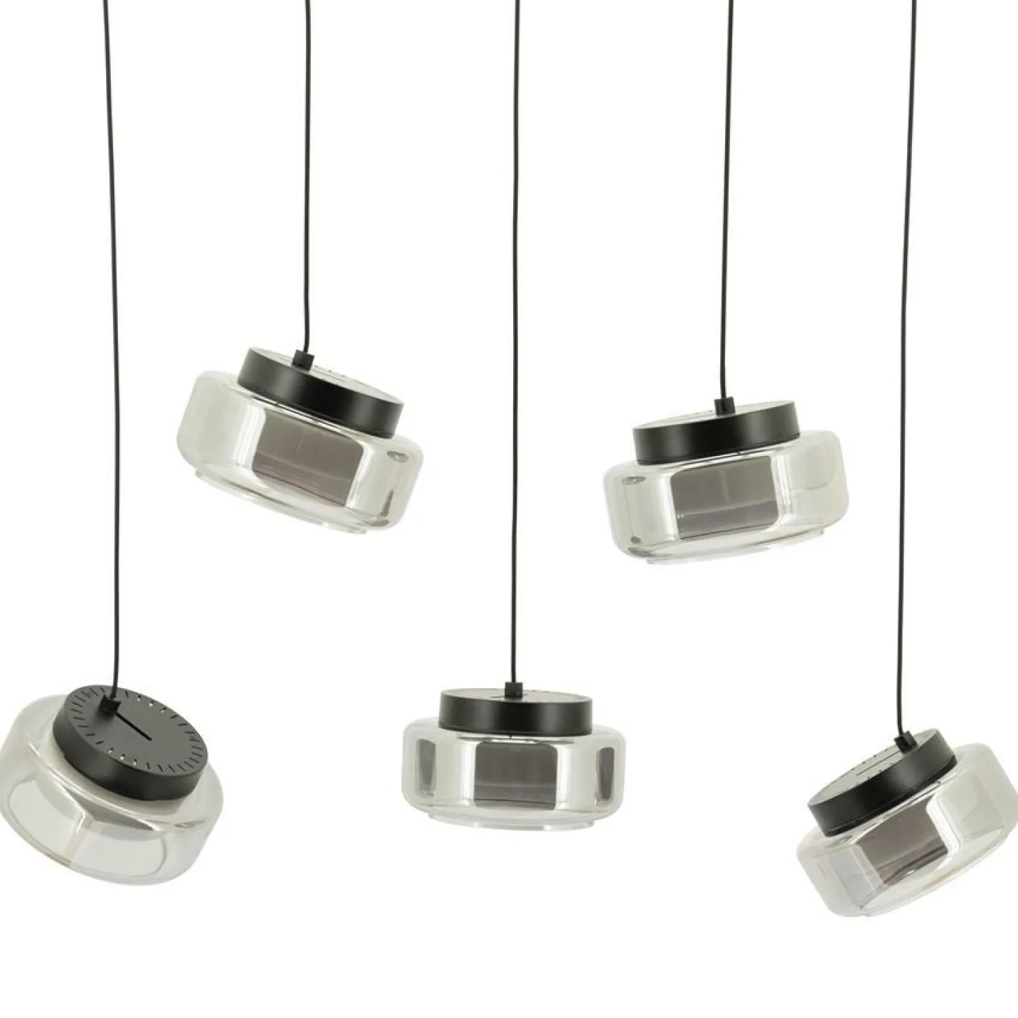 Verstelbare Hanglamp Pivot - 5 Lampen - Loft24.nl