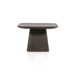 Vierkante Bijzettafel Aron Mangohout - Bruin 60 cm - Loft24.nl