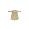 Vierkante Bijzettafel Asti Mangohout kleur Naturel - Loft24.nl