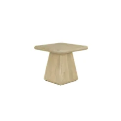 Vierkante Bijzettafel Asti Mangohout kleur Naturel - Loft24.nl