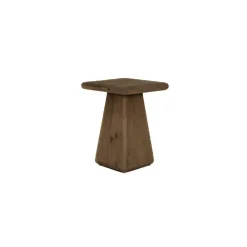 Vierkante Bijzettafel Asti Mangohout kleur Bruin - Loft24.nl