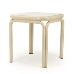 Vierkante Bijzettafel Zilo 43 x 43cm - Beige - Loft24.nl