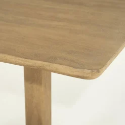 Vierkante Bistrotafel Florent Mangohout 70 x 70cm - Naturel - Loft24.nl