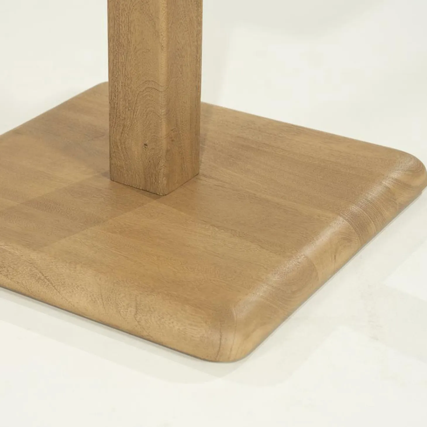 Vierkante Bistrotafel Florent Mangohout 70 x 70cm - Naturel - Loft24.nl