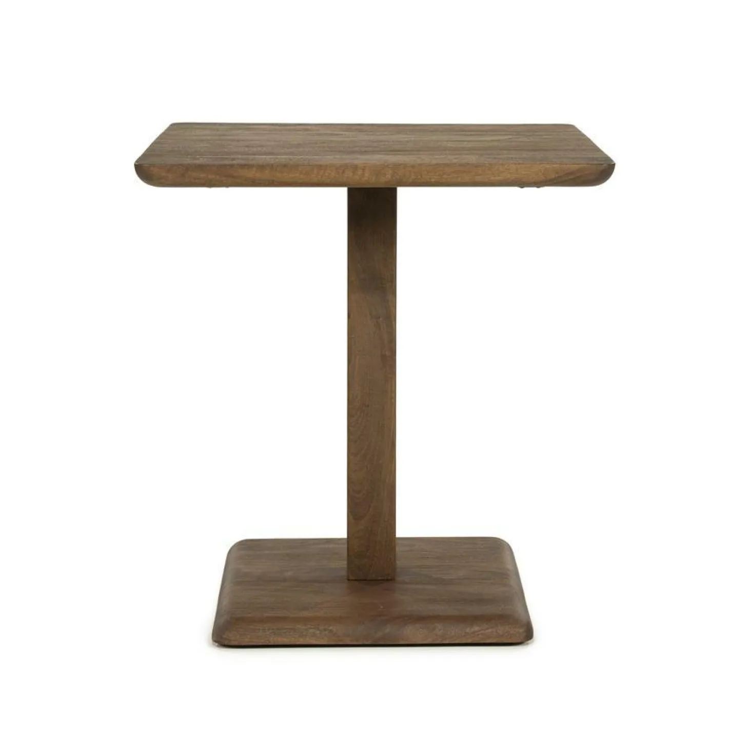 Vierkante Bistrotafel Florent Mangohout 70 x 70cm - Lichtbruin - Loft24.nl