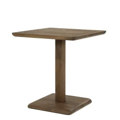 Vierkante Bistrotafel Florent Mangohout 70 x 70cm - Lichtbruin - Loft24.nl