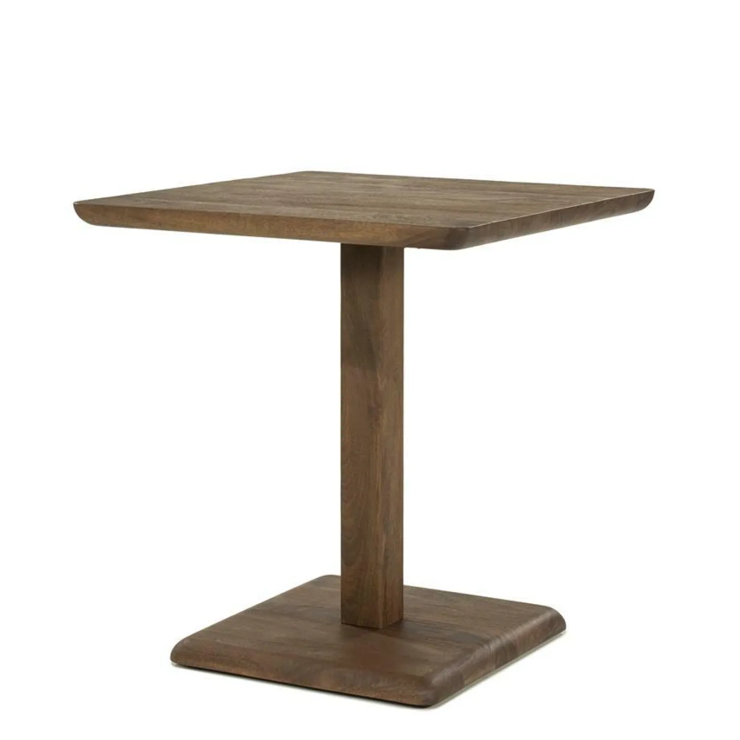 Vierkante Bistrotafel Florent Mangohout 70 x 70cm - Lichtbruin - Loft24.nl