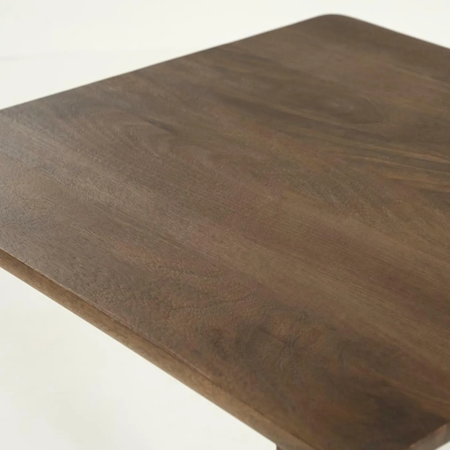 Vierkante Bistrotafel Florent Mangohout 70 x 70cm - Lichtbruin - Loft24.nl