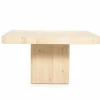 Vierkante Eettafel Harmonie Naturel - 140cm - Loft24.nl