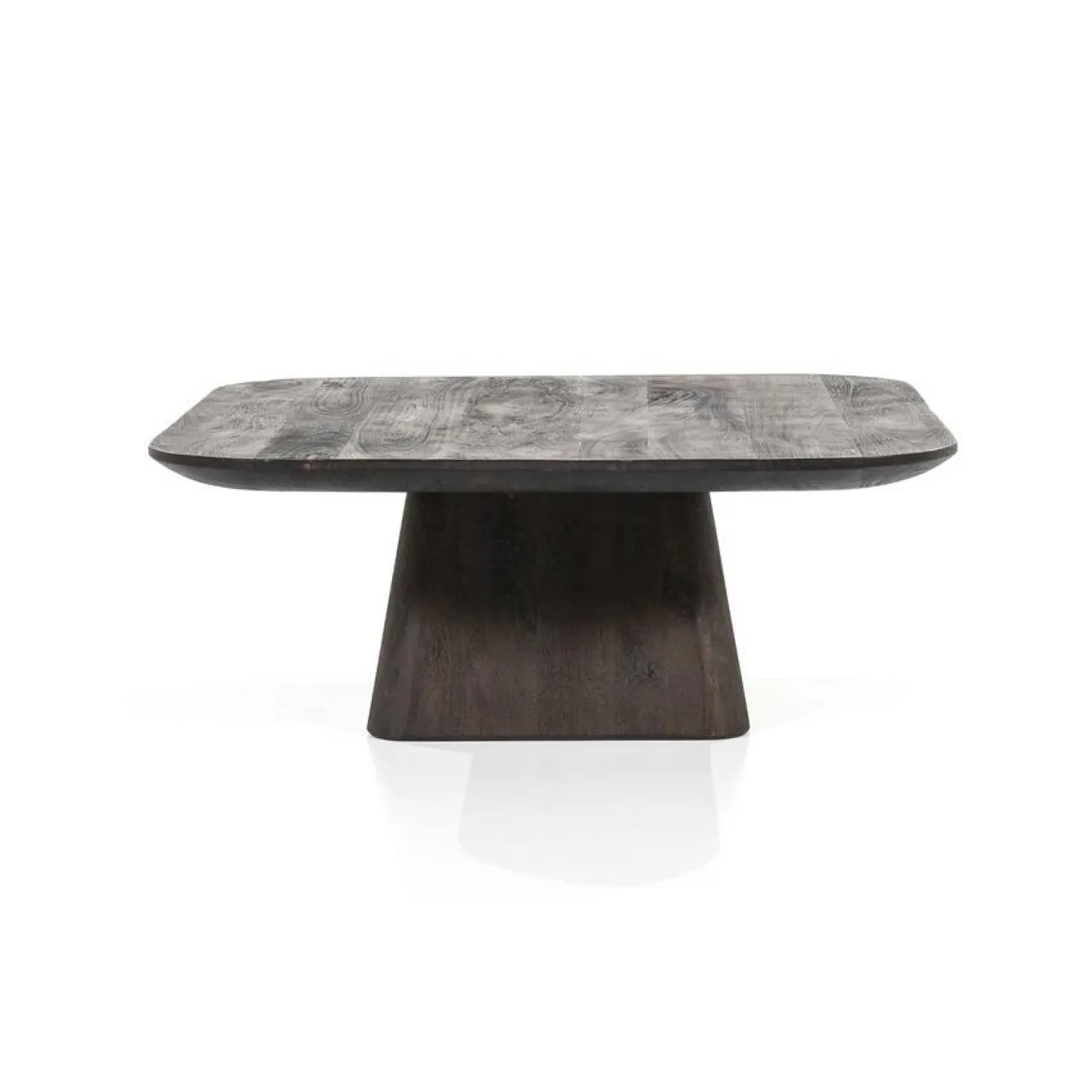 Vierkante Salontafel Aron Mangohout - Bruin 80 cm - Loft24.nl