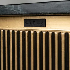 Vierkante Salontafel Ironville 90 cm - Marmer - Loft24.nl