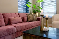 Vierkante Salontafel Ironville 90 cm - Marmer - Loft24.nl