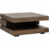 Vierkante Salontafel Oakura 90 cm - Bruin - Loft24.nl