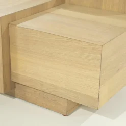 Vierkante Salontafel Quinten - naturel 80 x 80 cm - Loft24.nl