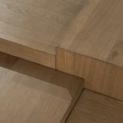 Vierkante Salontafel Quinten - bruin 80 x 80 cm - Loft24.nl