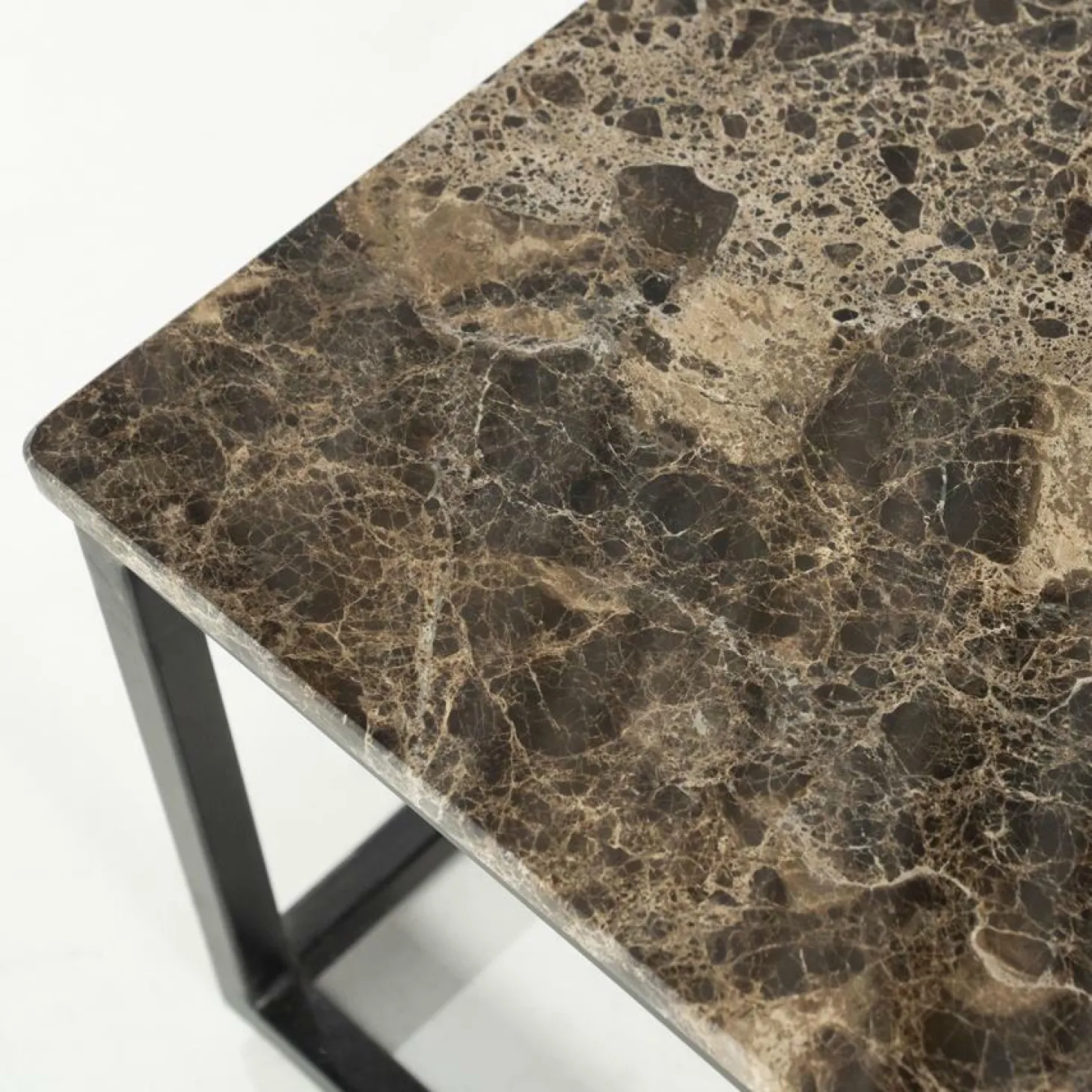 Vierkante Salontafel Rico Marmer 98 x 98cm - Loft24.nl