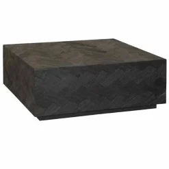 Vierkante Salontafel Ziano Zwart 80 x 80 cm - Loft24.nl