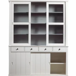 Vitrinekast Lagos - Wit - Loft24.nl