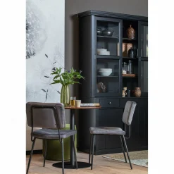 Vitrinekast Lagos - Zwart - Loft24.nl