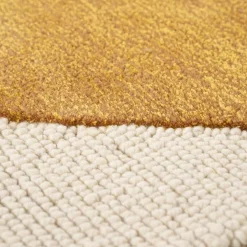 Vloerkleed Kazi 190 x 290 cm - Mosterdgeel - Loft24.nl